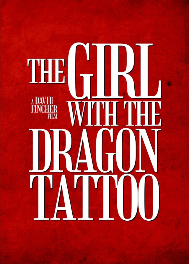 Poster The Girl with The Dragon Tattoo